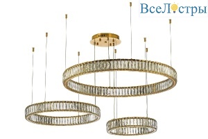 Подвесная люстра Dio D'Arte Caneva L 1.5.80+60+40.100 G