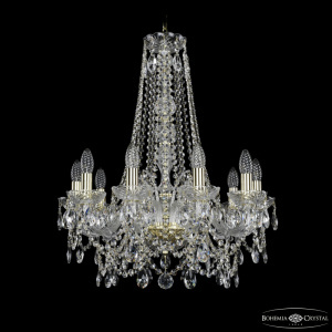 Подвесная люстра Bohemia Ivele Crystal 1411/10/195/h-70 G