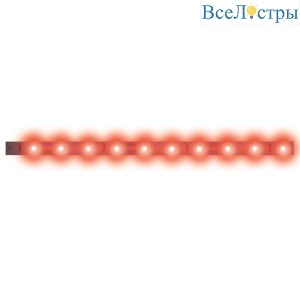 Светодиодная лента Uniel ULS-N21-2835-120LED/m-8mm-IP67-220V-8W/m-50M-RED бобина