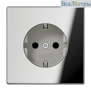 Розетка cо шторками Jung GCR1520KI
