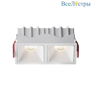 Встраиваемый светильник Maytoni Alfa LED DL043-02-10W4K-SQ-W-1