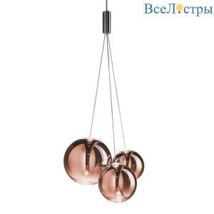 Подвесной светильник Delight Collection 19152 19152P/3 rose gold