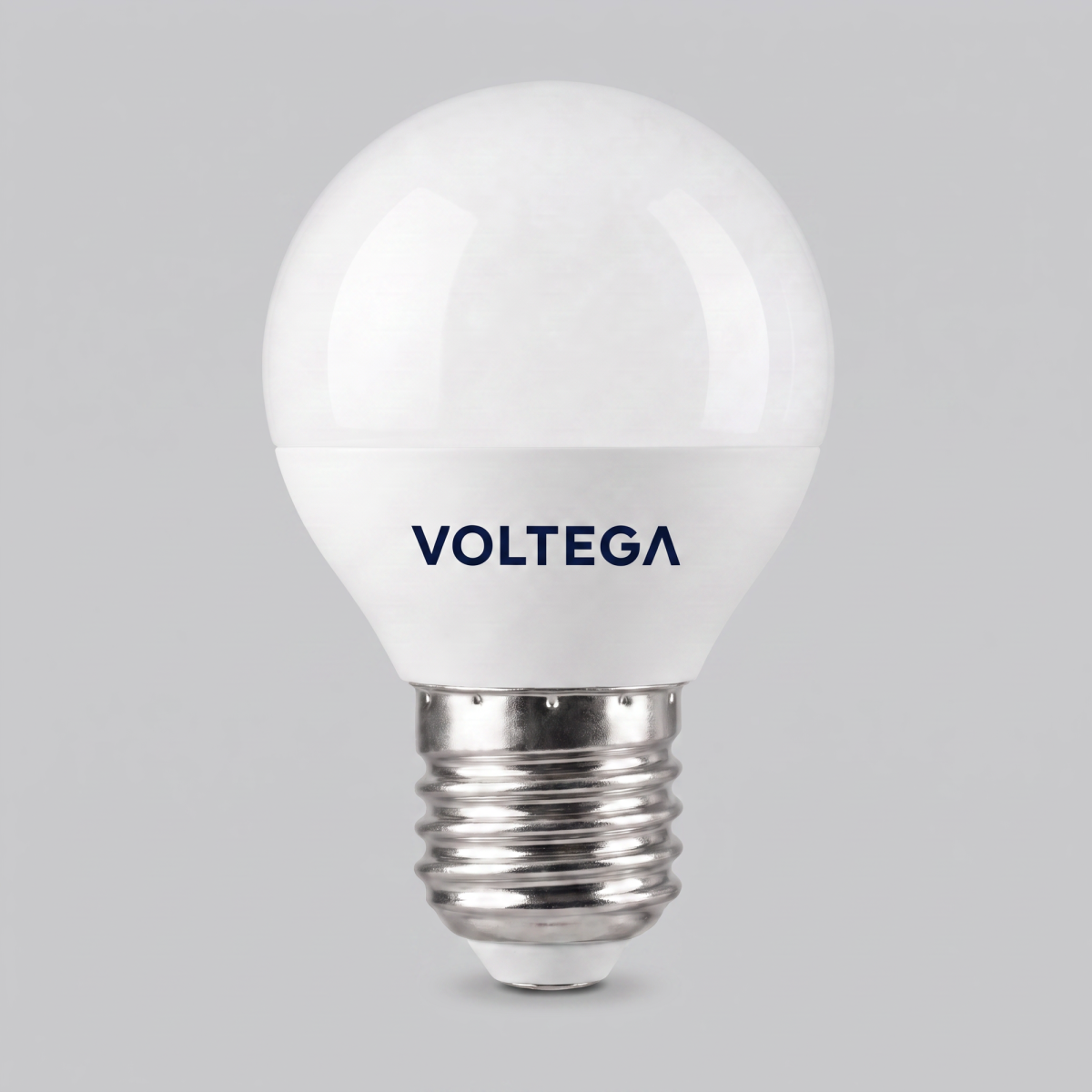 светодиодная лампа voltega ультра стандарт шар 7вт 4000k e27 3043