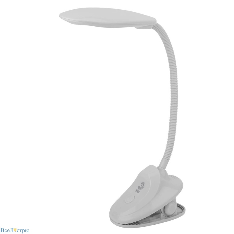 настольная лампа эра nled-478-8w-w б0041084