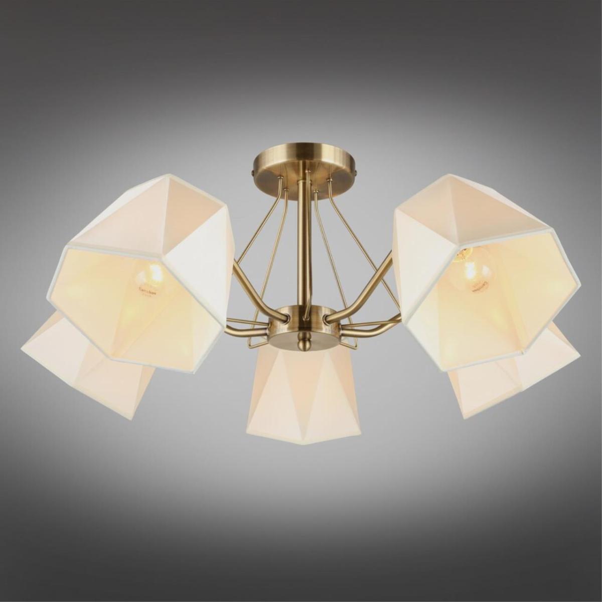 потолочная люстра omnilux rapallo oml-65007-05