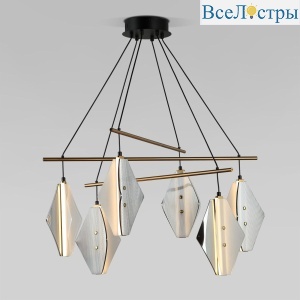 Подвесной светильник Eurosvet Glare 301054 LED латунь a071576