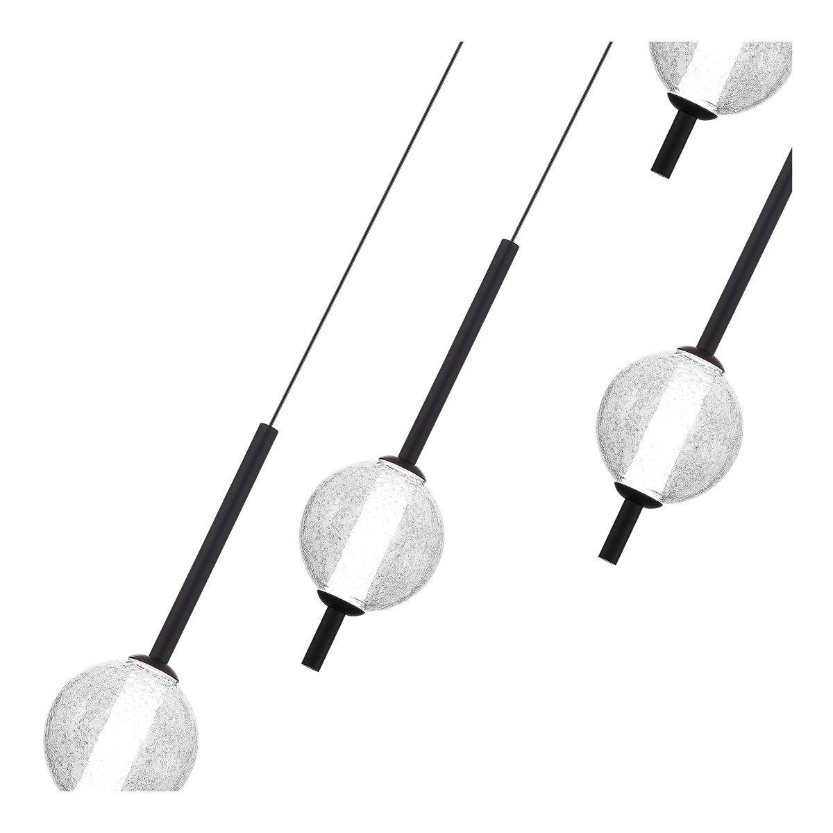 подвесная светодиодная люстра st luce peek sl6120.403.04
