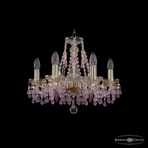 Подвесная люстра Bohemia Ivele Crystal 1410/6/160 G V7010