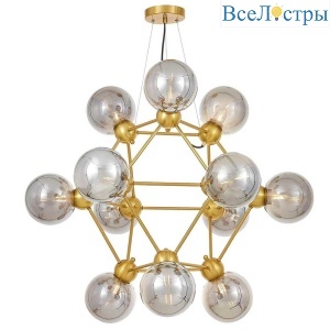 Подвесная люстра Lumina Deco Zodiak LDP 160N-12 MD+GY