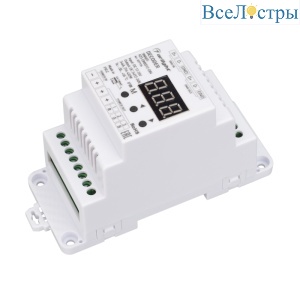 Декодер Arlight Smart-K23-DMX512-Din (12-24V, 3x6A) 027126