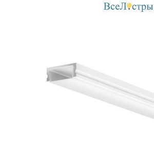 Алюминиевый профиль накладной 15x6 Maytoni Led Strip ALM-001-W-2M 631004