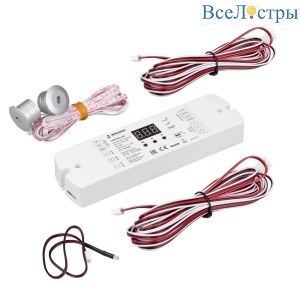 Контроллер лестничный Arlight SMART-SPI-302-82-2G-SH-PS-SUF (12-24V, TUYA Wi-Fi, 2.4G) (IARL, IP20 Пластик) 046485