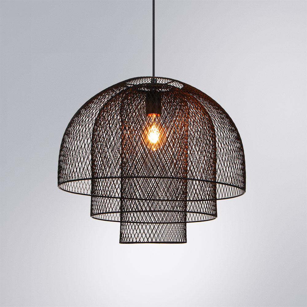 подвесной светильник arte lamp castello a7064sp-1bk