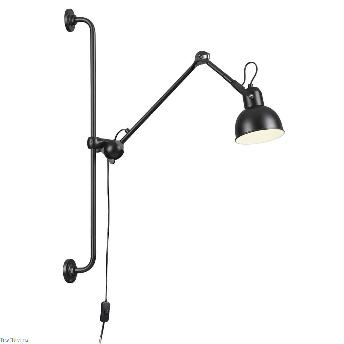 бра odeon light arta 4125/1wa