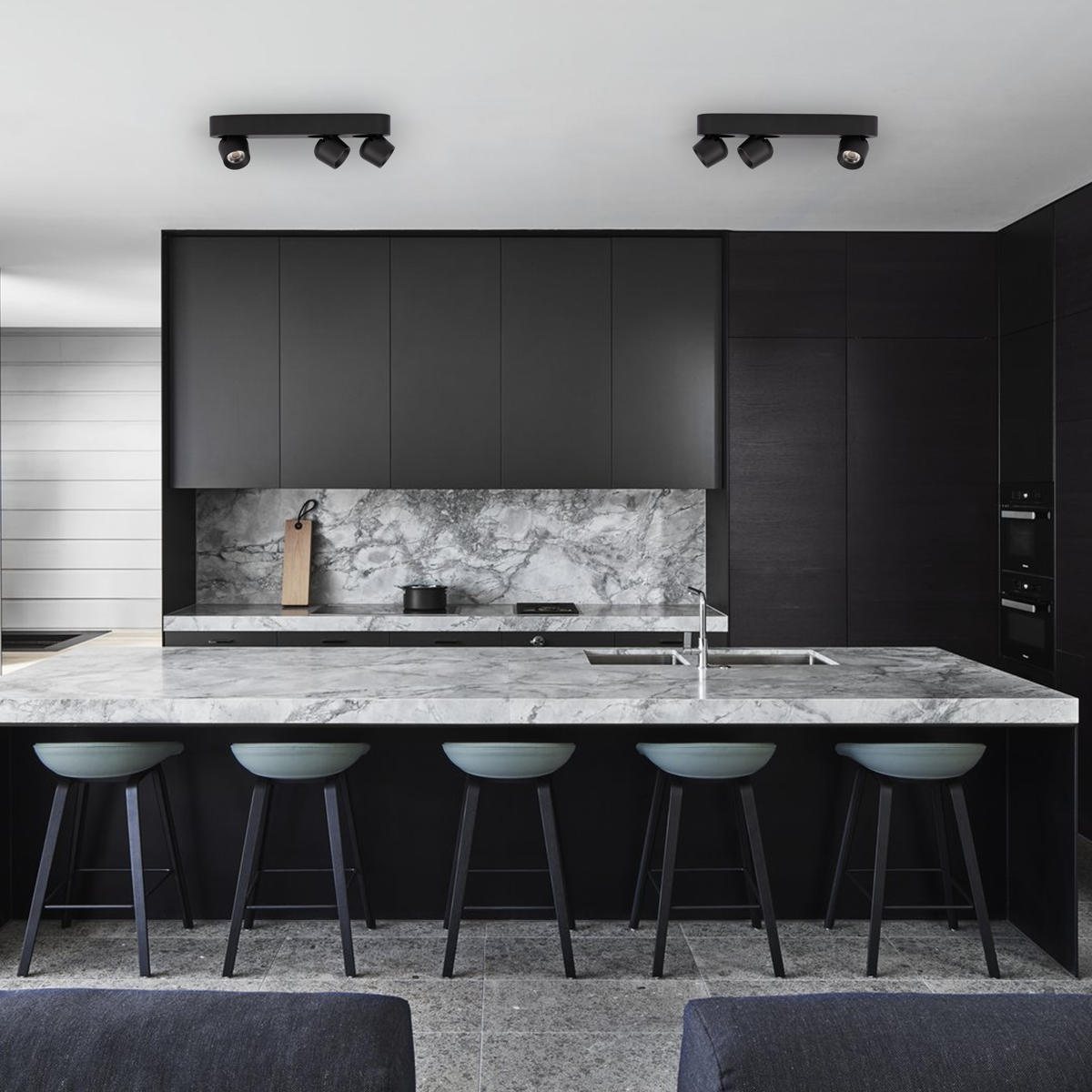 накладной спот loft it quiet 10320/3 black