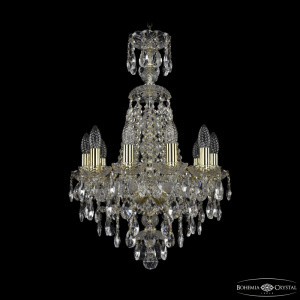 Подвесная люстра Bohemia Ivele Crystal 1415/10/141/XL-66 G
