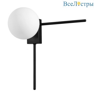 Бра Crystal Lux LORO AP1 V1 BLACK