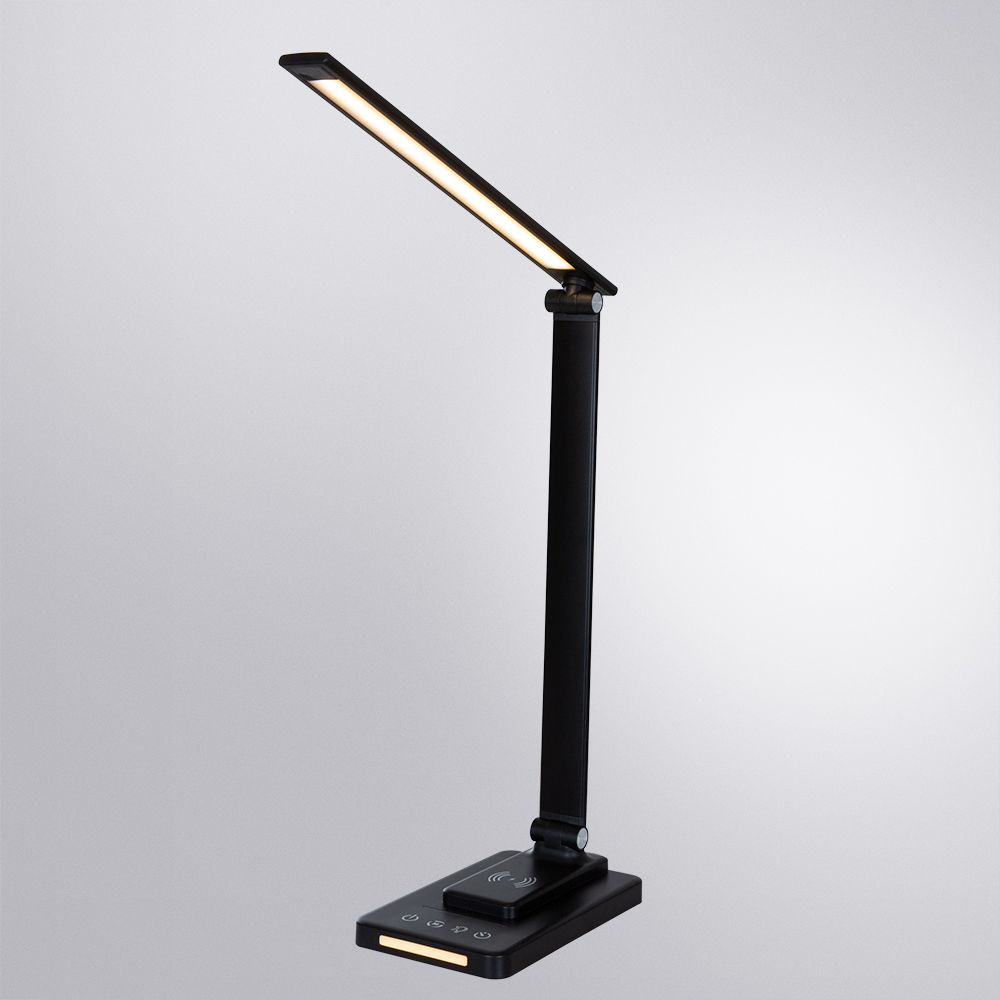 настольная лампа arte lamp william a5122lt-1bk
