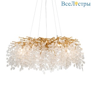 Люстра Shiro-noda FTB006R-100 brass/clear Delight Collection