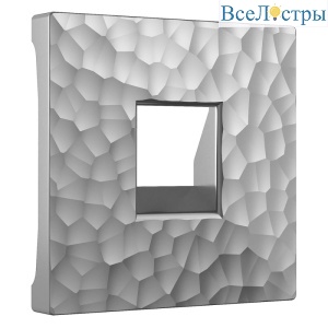 Лицевая панель Werkel Hammer серебряный 4690389163197