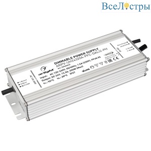 Блок питания Arlight ARPV-UH24320A-PFC-DALI2-PH (24V, 13.3A, 320W, IP67) 025654(2)