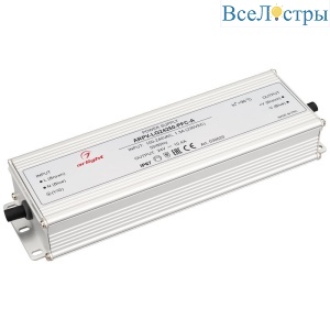 Блок питания Arlight ARPV-LG24250-PFC-A 24V 250W IP67 10,4A 030020
