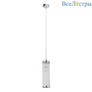 Подвесной светильник Crystal Lux Tadeo SP1 D100 Chrome/Transparente