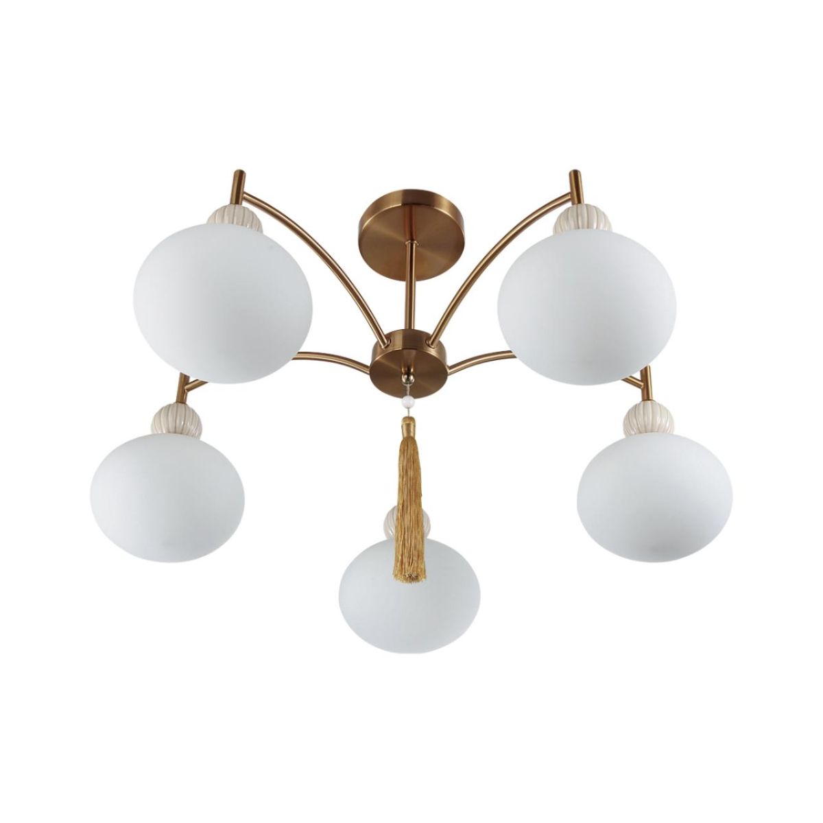 люстра на штанге lumion neoclassi gloriya 8272/5c