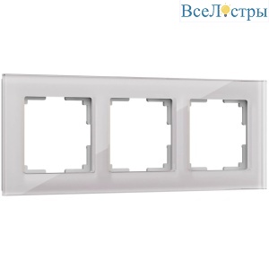 Рамка на 3 поста Werkel Favorit дымчатый W0031117 4690389159862