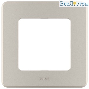 Рамка одноместная Legrand Inspiria 673938