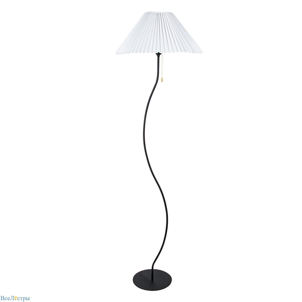 торшер arte lamp agatha a5069pn-1bk