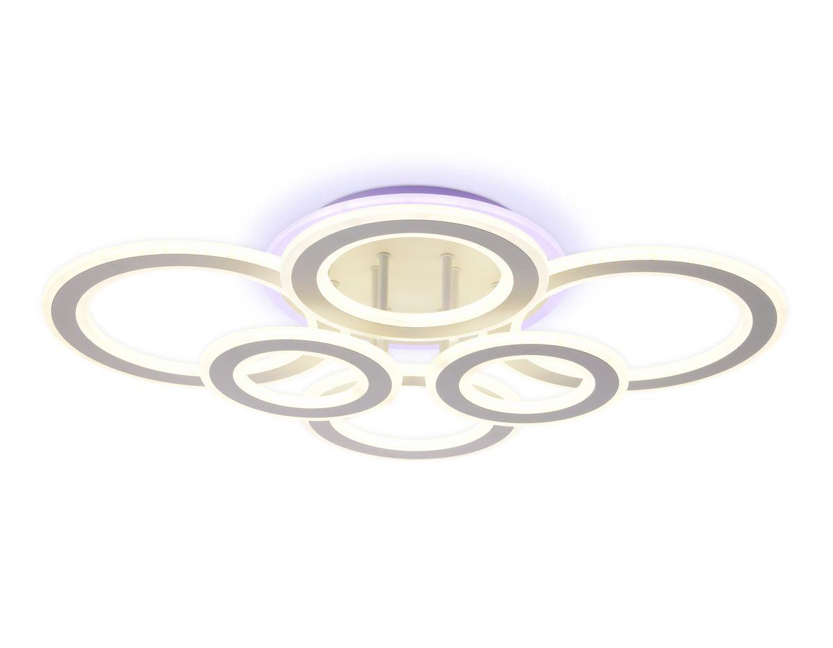 потолочная светодиодная люстра ambrella light acrylica original fa8808