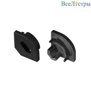 Заглушка с отверстием Arlight SL-KANT-H10 BLACK 049410