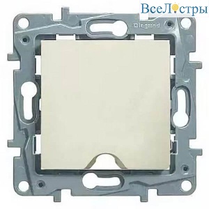 Вывод кабеля Legrand Etika слоновая кость 672329