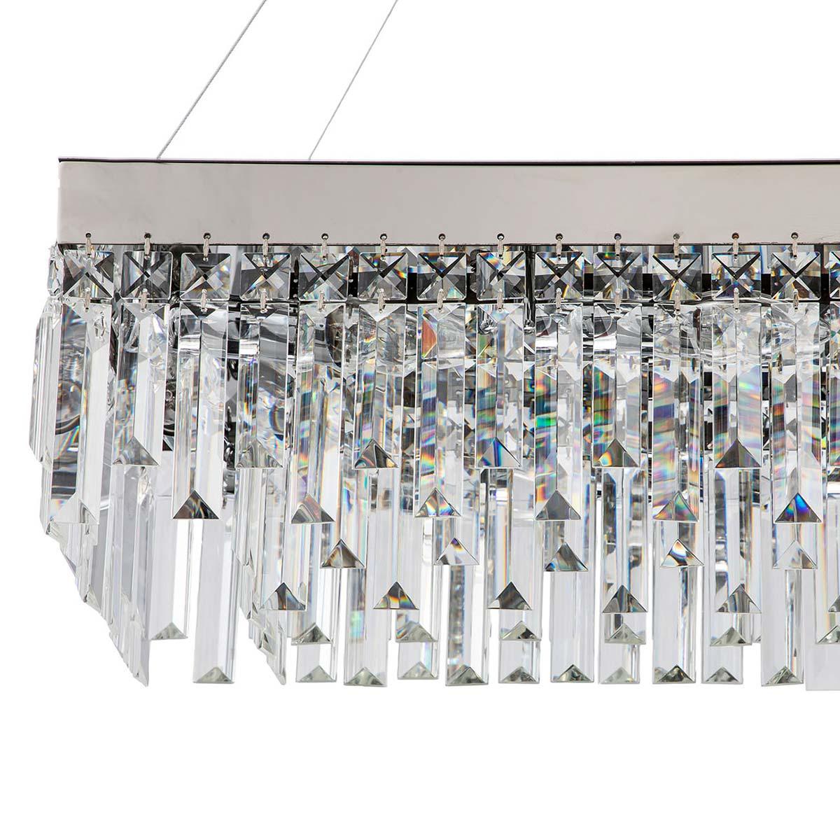 подвесная люстра indigo lacrima 12026/12pl chrome v000361