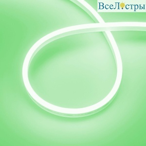 Гибкий неон Arligh 10W/m 120LED/m 2835SMD зеленый 5M AURORA-PS-A120-12x6mm 24V Green 036680