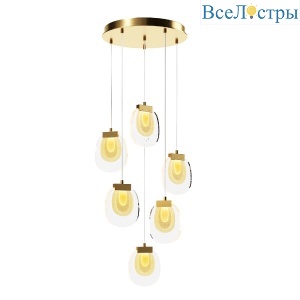 Каскадная люстра Maytoni Biology MOD367PL-L18BBSK