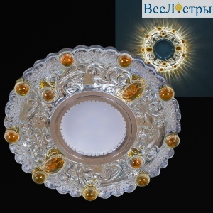 Встраиваемый светильник Reluce 14339-9.0-001LD MR16+LED3W WT+TEA