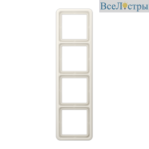 Рамка четырехместная Jung CD584W