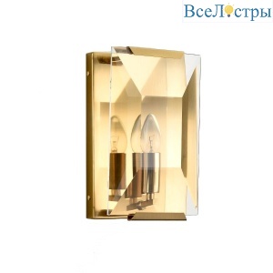 Настенный светильник Delight Collection Harlow Crystal A003-165 A1 ti-gold