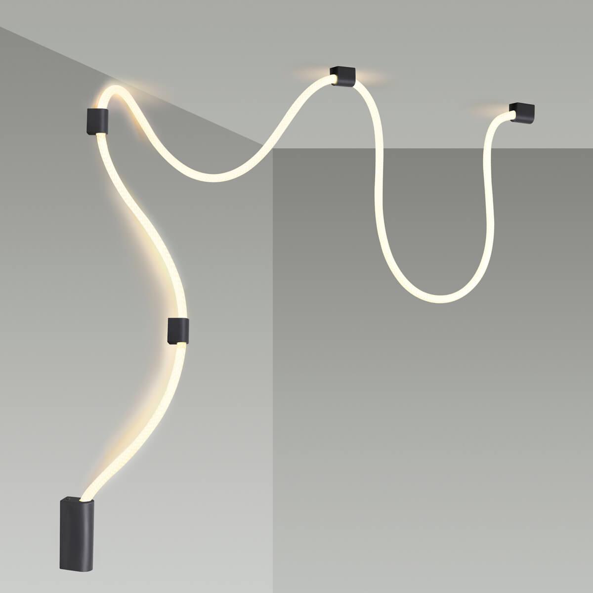 настенно-потолочный светодиодный светильник odeon light corda hightech 4391/30cl