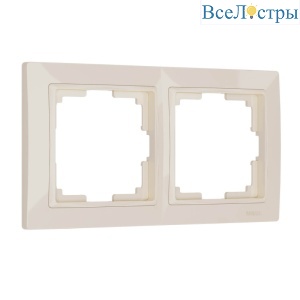 Рамка на 2 поста Werkel Snabb basic слоновая кость W0022003 4690389161360