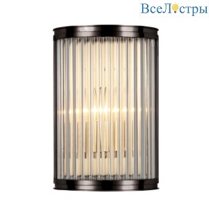 Настенный светильник Delight Collection Crystal bar KM0767W-1 matt black