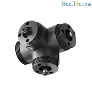 Х-образный вертикальный коннектор без ввода питания Maytoni Shelf CA019L4C-B