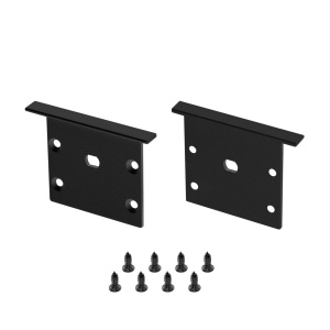 Заглушка Arlight LINIA45-F-TRAY BLACK с отверстием (Алюминий) 062739