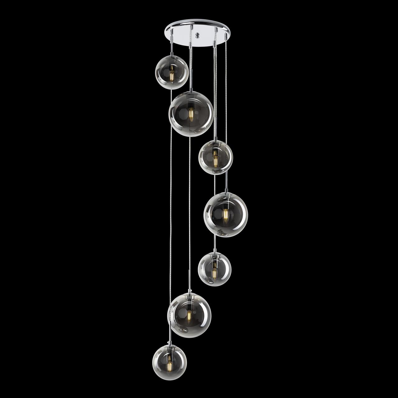 каскадная люстра citilux томми cl102070