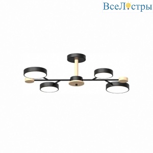 Люстра на штанге LED4U L3213-670 BK