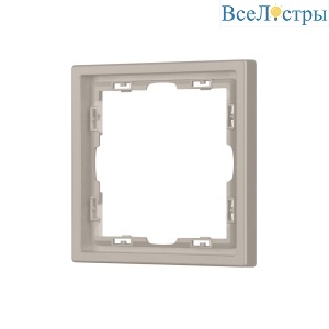 Рамка пластиковая Arlight FRM-NOBE-SFPL-1-CA 059454