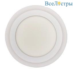 Потолочный светодиодный светильник Elvan 500-RD-18+6 White