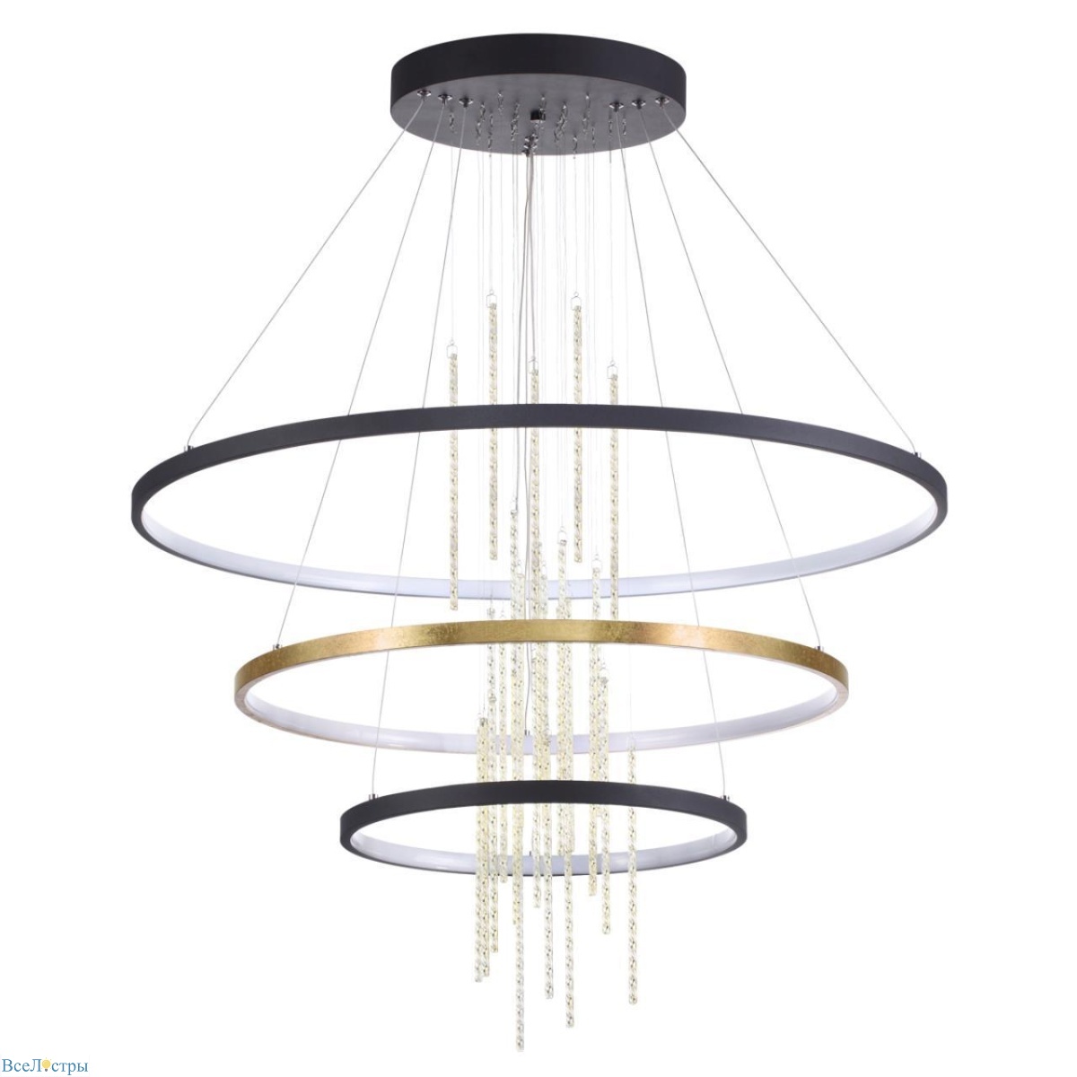 подвесной светодиодный светильник odeon light l-vision monica 3901/99l
